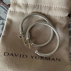 David Yurman Medium Hoop earrings